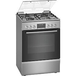 Cuisinière gaz 63l 4 feux inox - hxs79rj50 - BOSCH 