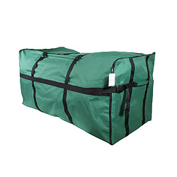 Toilinux Sac de rangement rectangulaire en polyester - Vert et noir Toilinux - Sac de rangement rectangulaire en polyester - Vert et noir - Design