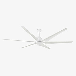 faro Plafonnier ventilateur Cies blanc brillant 43 Cm