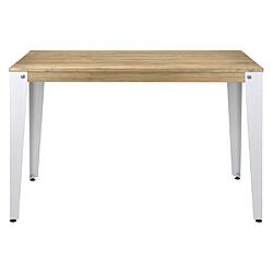 Avis Ds Meubles Table Salle a Manger Lunds 120x80 BL-EV