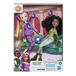 Disney Princesses - Poupees tendances Comfy Squad Raiponce et Tiana - 30 cm