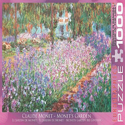 Acheter Eurographics Le jardin des artistes par claude Monet Puzzle 1000 piAces