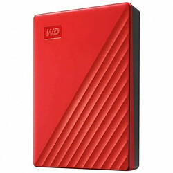 Disque Dur Externe Western Digital My Passport 4 To Rouge