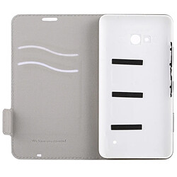 Acheter Wewoo Coque arrière blanc pour Microsoft Lumia 640 Horizontal Flip étui en cuir avec fente carte + couverture arrière