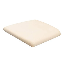 Housses De Coussin De Siège De Chaise Carrées Extensibles Housse 40-50 Cm Beige housse de chaise élastique lavable amovible