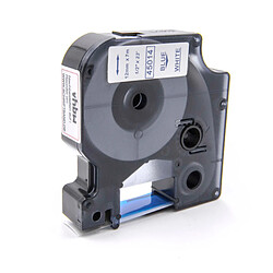 Cassette à ruban vhbw 12mm pour Dymo LabelMaker PC, PC2. Remplace: Dymo D1, 45014.