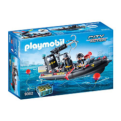 Playmobil® PLAYMOBIL 9362 City Action - Bateau pneumatique et policiers d'élite