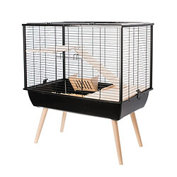 ZOLUX Cage Neo muky pour grands rongeurs 58 cm noir