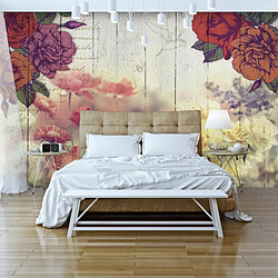 Paris Prix Papier Peint Vintage Flowers 210 x 300 cm 