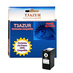 Cartouche compatible Lexmark N°4 - Noir - T3AZUR