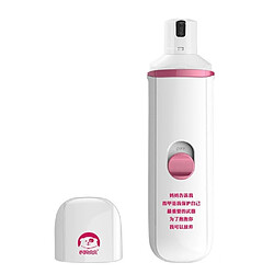 Wewoo Polisseur électrique d'ongle de chien de dispositif de manucure d'animal familierspécification Batterie rose