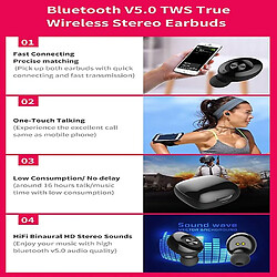 Universal XG12 TWS Portable In-Ear Bluetooth 5.0 Mini casque de sport biauriculaire sans fil pas cher