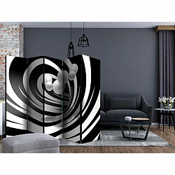 Paris Prix Paravent 5 Volets Twisted in Black & White 172x225cm