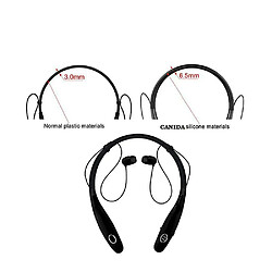 Justgreenbox Sports BT Écouteurs Neckband Casque léger 15H Musique Playtime Réduction du bruit