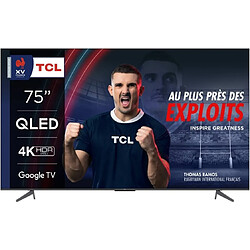 TCL TV QLED 4K 189 cm 75QLED770 Google TV