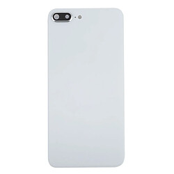 Wewoo Coque arrière Chassis blanc pour iPhone 8 Plus couverture arrière avec adhésif Pièce détachée