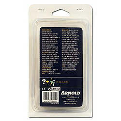 Arnold Hobby 1191-X1-5049 Chaîne de tronçonneuse 1 cm, 49 maillons de 1,3 mm Lame 35 cm