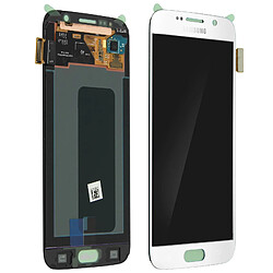 Ecran LCD Original Complet Remplacement Samsung Galaxy S6 – Blanc 