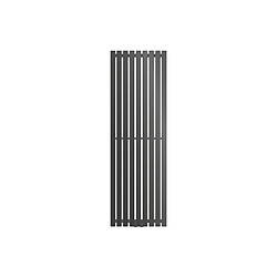 ECD Germany Stella Design Radiateur vertical - 480 x 1400 mm - anthracite - Sèche serviettes chauffant - pas électrique