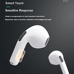 Acheter GUPBOO Casque Bluetooth TWS Casque stéréo Casque sans fil Casque tactile Écouteurs intra-auriculaires pour téléphone portable