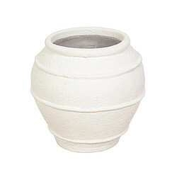 Cache-pot Romimex Blanc Terre cuite 40 x 40 x 40 cm