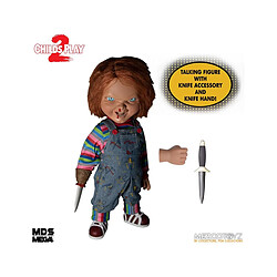 Mezco Jeu d'enfant 2 - Poupée parlante Designer Series Menacing Chucky 38 cm 