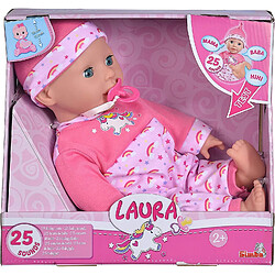 Simba Toys Laura chatouille moi bébé 38cm 