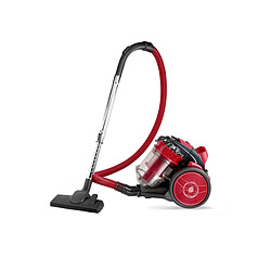 Aspirateur sans sac 700w 78db rouge/noir - DOH127 - LIVOO