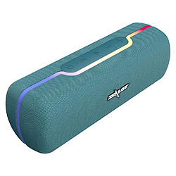 Yonis Enceinte Bluetooth Portable Son Stéréo Mic Intégré Enceinte Bluetooth Portable Stéréo Avec Micro Intégré Support Appel Mains-Libres & Carte TF & AUX Bleu Vert YONIS