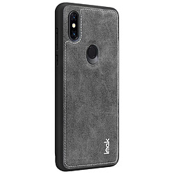 Acheter Etui en PU tissu hybride avec protection antidéflagrante gris foncé pour votre Xiaomi Mi Mix 3