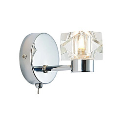 Avis SPRING Applique Contemporaine Chrome, Crystal Cube