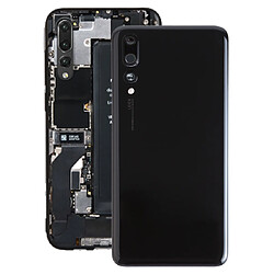 Wewoo Coque arrière de batterie avec lentille de caméra pour Huawei P20 Pro Noir 