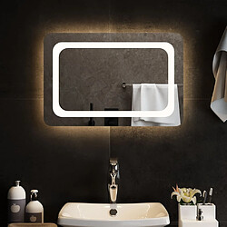 Maison Chic Miroir à LED,Miroir Lumineux LED pour salle de bain,Miroir decoration 60x40 cm -MN62336