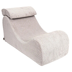 MeowBaby Chaise Longue Ondulée en Mousse pour Enfants