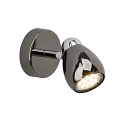 Brilliant (Lighting) Applique MILANO LED 1x3W GU10 CHROME NOIR