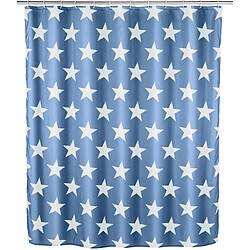 Rideau de douche Astera Flex anti-moisissure 180 x 200 cm polyester, lavable