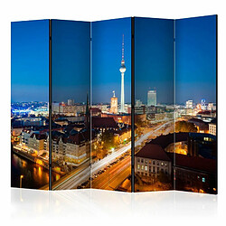 Paris Prix Paravent 5 Volets Berlin By Night 172x225cm