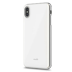 Coque Moshi iGlaze iPhone XS Max blanc PEARL