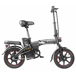 DYU A5 Vélo Électrique 350W Moteur Noir DYU A5 vélo électrique 350W moteur vitesse maximale 25 km/h 36 V 7,5 Ah