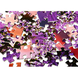 2 Pièces 1000 Pièces Adulte Enfants Bricolage Puzzle Cadeau Lavande Fleur Champ pas cher