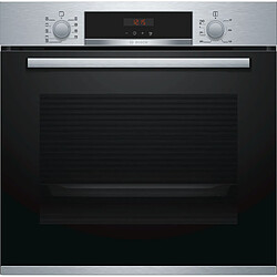 Four intégrable multifonction 71l 60cm a pyrolyse inox - hba573br0 - BOSCH 