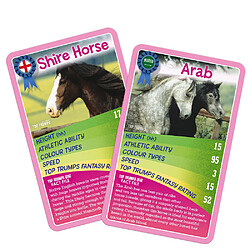 Acheter Winning Moves TOP TRUMPS - Horses, Ponies and Unicorns Card Game [ENG]