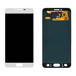 Wewoo Pour Samsung Galaxy C5 / blanc C5000 LCD affichage + écran tactile Digitizer Assemblée pièce détachée 