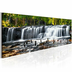 Paris Prix Tableau Imprimé Fairytale Waterfall 40 x 120 cm 