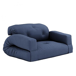 Inside 75 Canapé futon convertible HIPPO SOFA couleur bleu marine