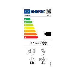 Lave-vaisselle compact 2 couverts 43 db - Bob Premium Pack Maya - DAAN TECH