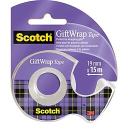 3M Scotch ruban adhésif pour cadeau giftwrap tape dévidoir