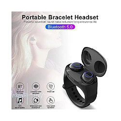 Avis Universal Sans fil bluetooth casque pliable FM radio musique stéréo casque portable noir or