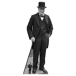 Star Cutouts Figurine en carton Winston Churchill Politicien 184 cm 