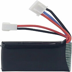 Acheter Lot de 2 Batteries LiPo 7.4V 600mAh 35C 2S avec Prise Molex - Compatible avec FMS FCX24 RC Car Truck et Véhicules d’escalade électriques